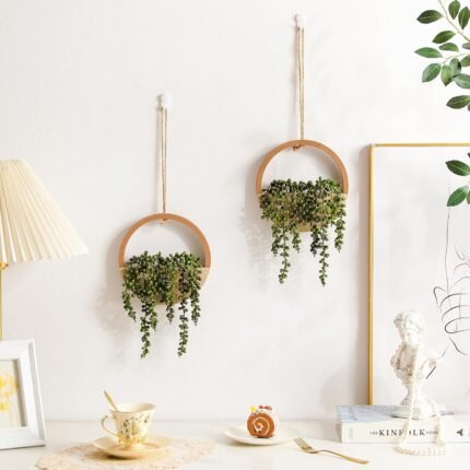 Hobyhoon Artificial Hanging Plants Hanging Plant